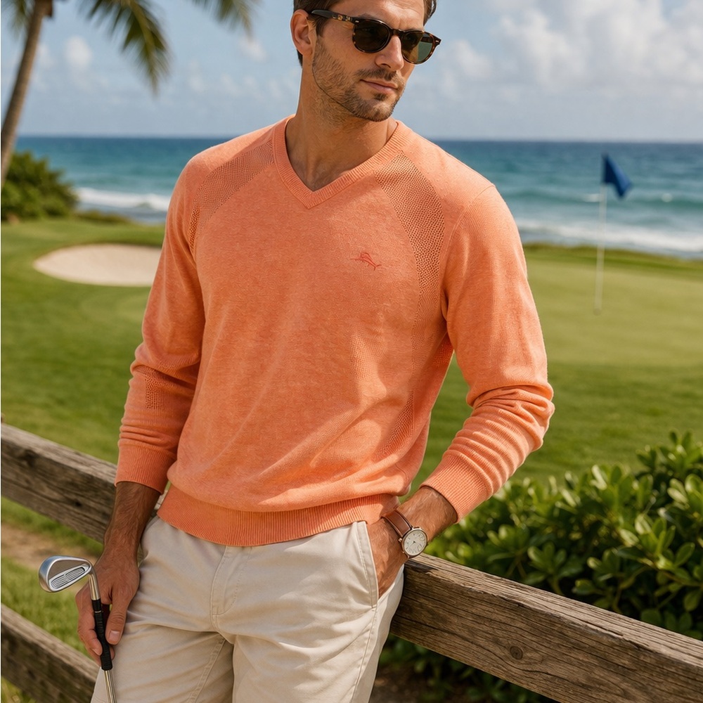 Tommy Bahama IslandZone Sweater Men’s Large